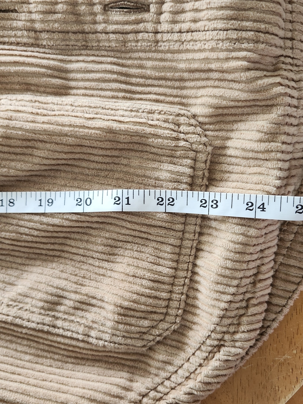 American Eagle Outfitters Tan Corduroy Jacket With Pockets - Picture 10 of 10